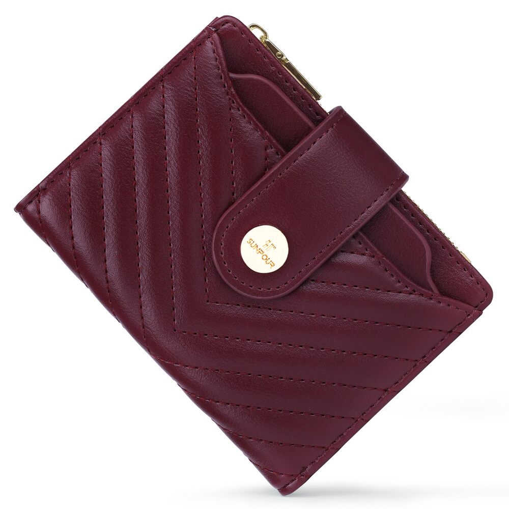 8630 Small Wallet,Slim Bifold Leather Wallet RFID Card Holder Compact